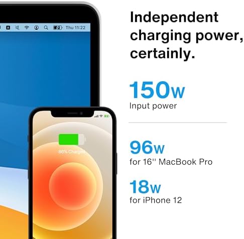 iVANKY 12-in-2 FusionDock 1 for M4 MacBook Dual 4K@60Hz Monitor (Docking Station for M5/M4/M3/M2/M1 Pro/Max Mac)(150W Power Adapter, SD/TF, USB, RJ45, 3.5mm Audio) Plug and Play 5Gbps Dock Hub - Image 4